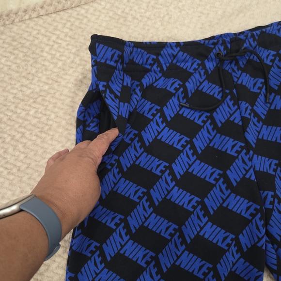 Nike Dri-Fit knit Womens sweatpants Mid Rise Standard Fit Size XL NWT Logo - Picture 3 of 9